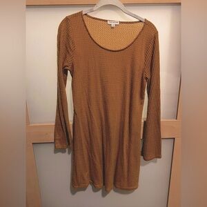 Medium boho gold dress